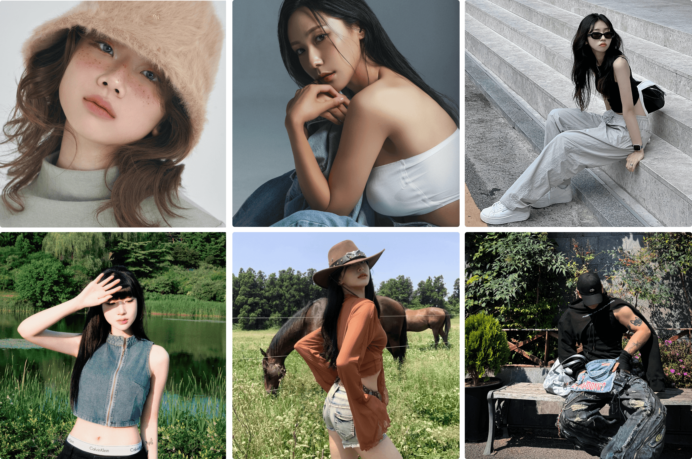fashion 포트폴리오 사진